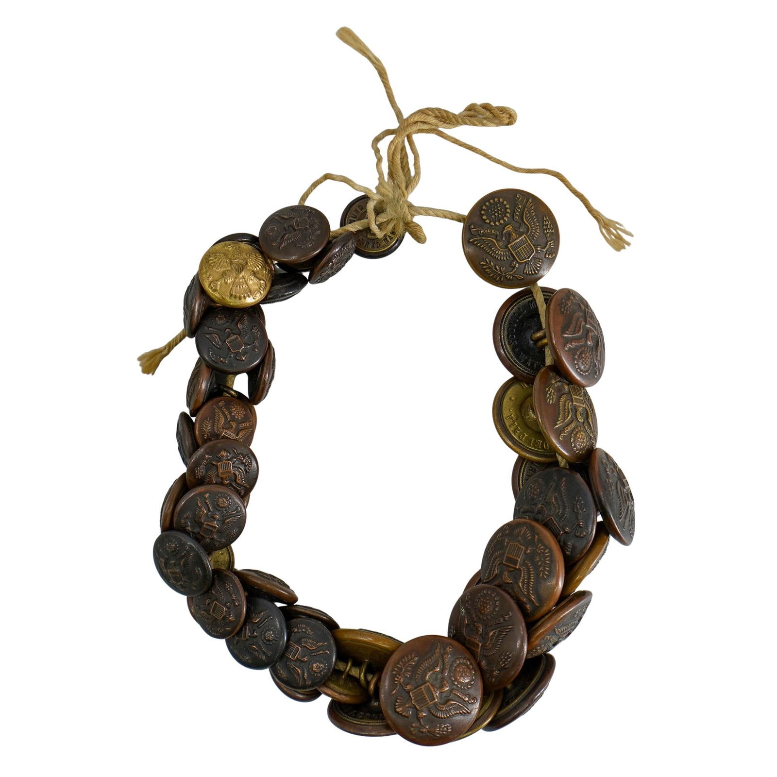 (48 pcs) United States Federal/Military WWII Buttons (1 of 4)