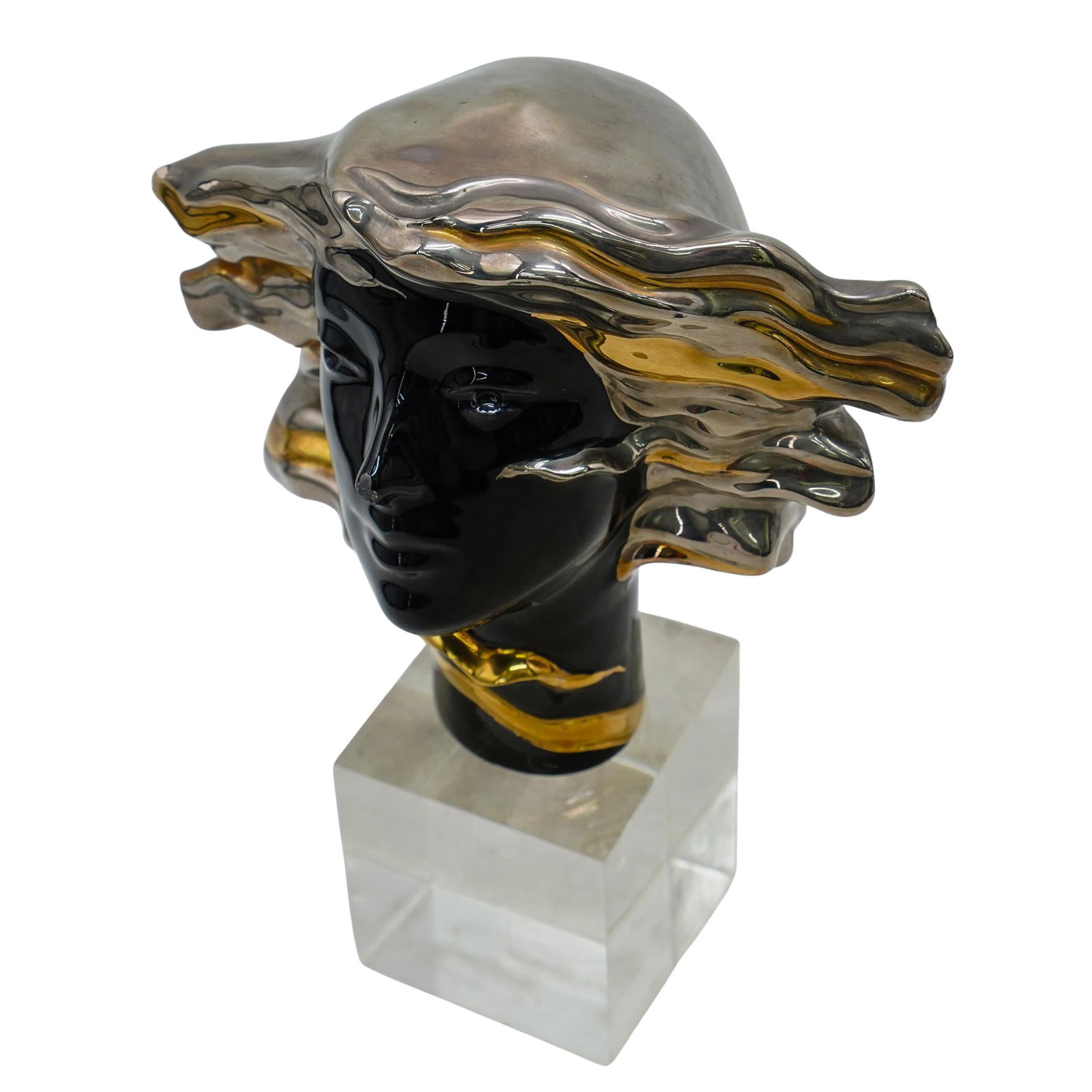 Aurora Canero (b.1940) Modern Abstract Ceramic Sculpture (1 of 5)