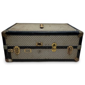 Vintage Goyard Canvas Wardrobe Trunk