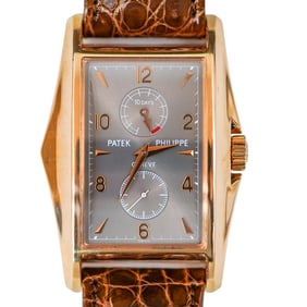 Patek Phillippe Limited Edition 18k Rose Gold Gondolo Watch