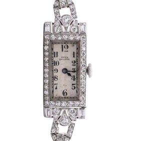 Vintage Patek Phillippe Diamond Watch