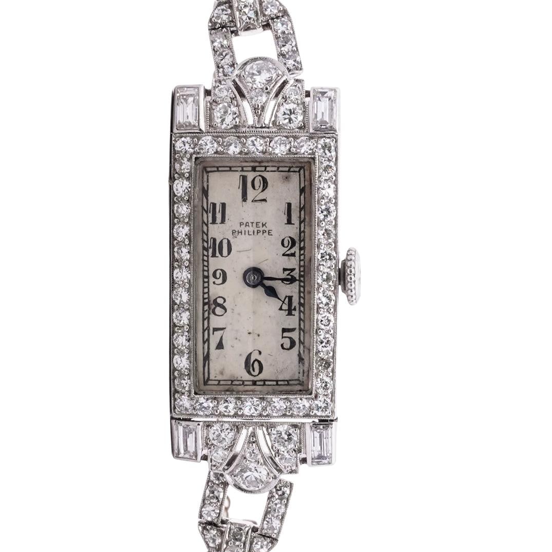 Vintage Patek Phillippe Diamond Watch (1 of 8)