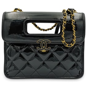 Chanel Small Patent Leather Handbag