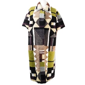 Andrea Janke for Valentino 'Butterflies' Wool Coat
