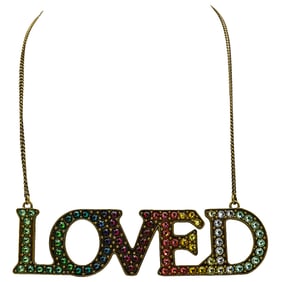 Gucci LOVE Rainbow Necklace