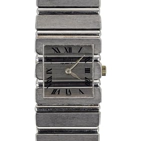 Rare Vintage Piaget 18k Gold "Polo" Watch
