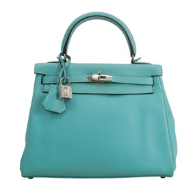 Hermes Kelly 25 Swift Bleu Atoll