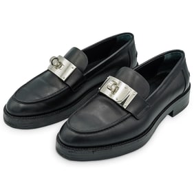 Hermes Hot Loafer In Black