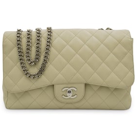 Chanel Caviar Jumbo Classic Flap Bag