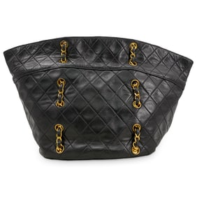 Chanel Bucket Bag Leather Tote