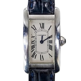 Cartier Americaine 18k Gold Watch