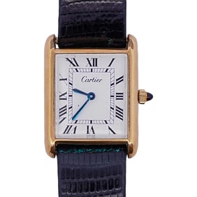 Cartier Gold Plated Watch
