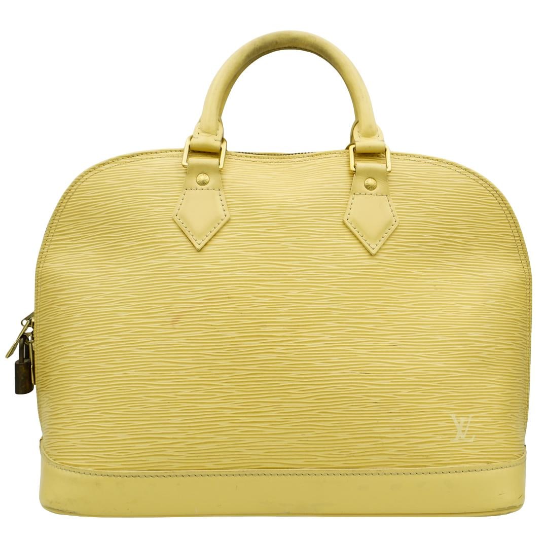 Louis Vuitton Epi Alma PM Vanilla (1 of 8)