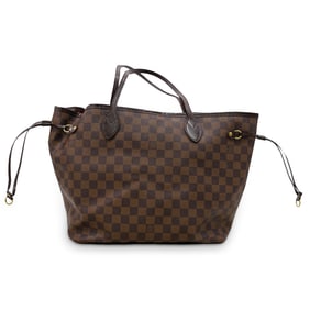 Louis Vuitton Damier Ebene Neverfull MM Tote