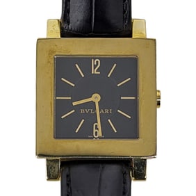 Bvlgari Quadrato 18k Gold Watch