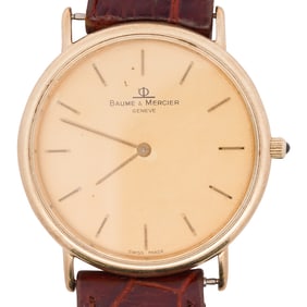 Vintage Baume Mercier 14k Gold Watch