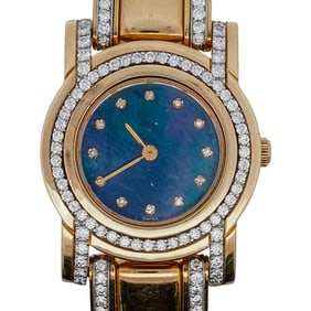 Hemmerle 18k Gold and Diamond Watch