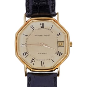 Piguet Audemars 18k Gold Octagon Watch