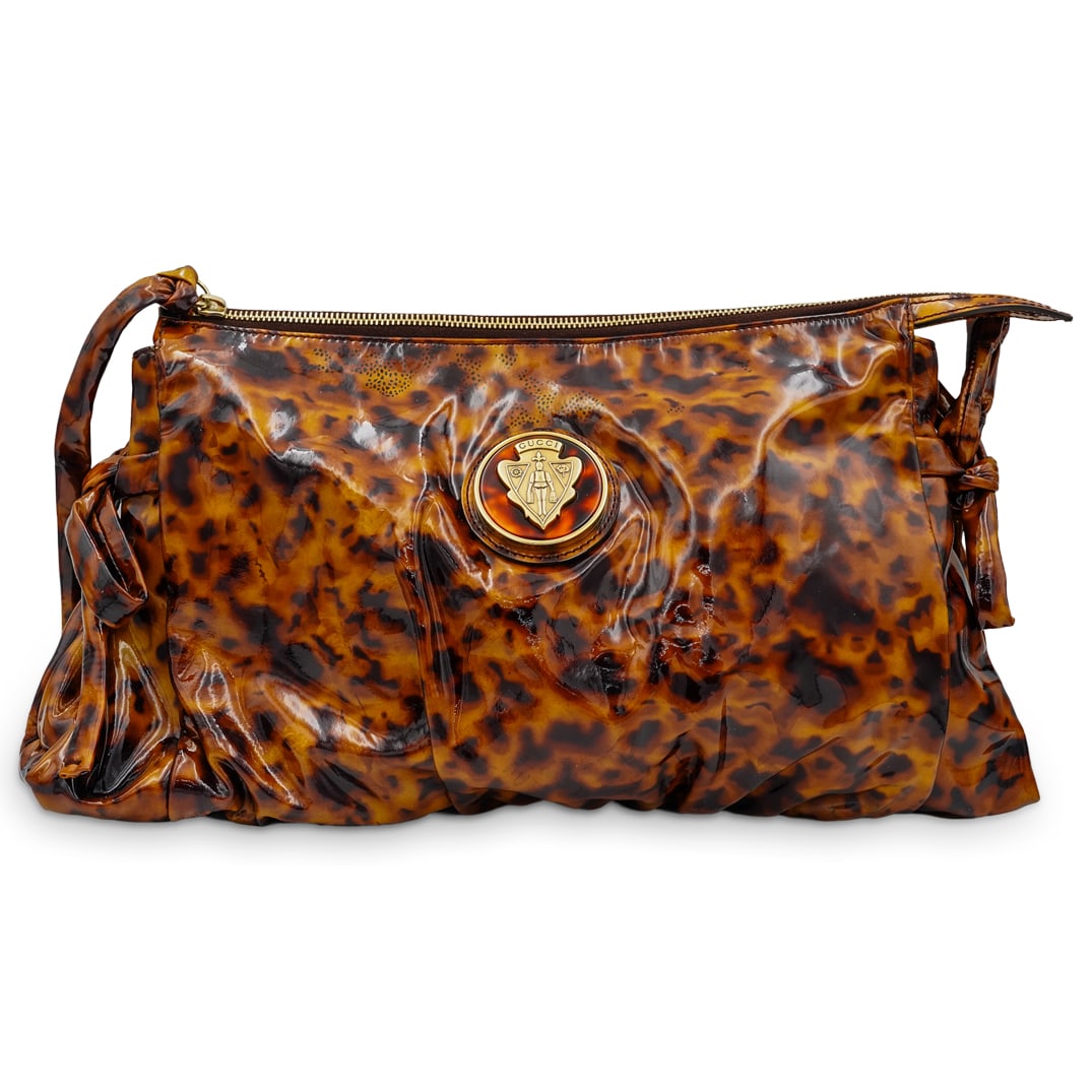 Gucci Patent Hysteria Wristlet & Clutch (1 of 8)