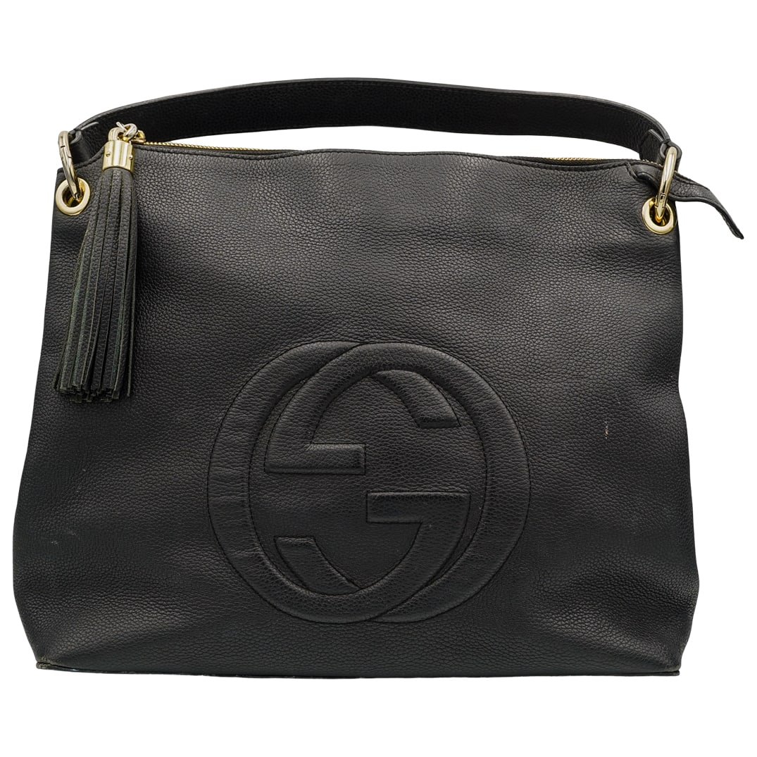 Gucci Black Leather Soho Hobo Bag (1 of 6)