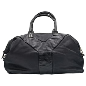 Yves Saint Laurent Leather Boston Bag