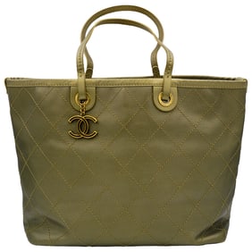 Chanel Grained Calfskin Shopping Fever Tote
