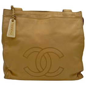 Vintage Chanel Lambskin Shoulder Bag