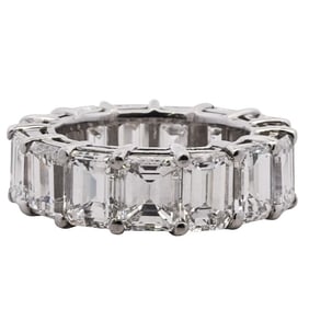 Platinum and Diamond Eternity Ring