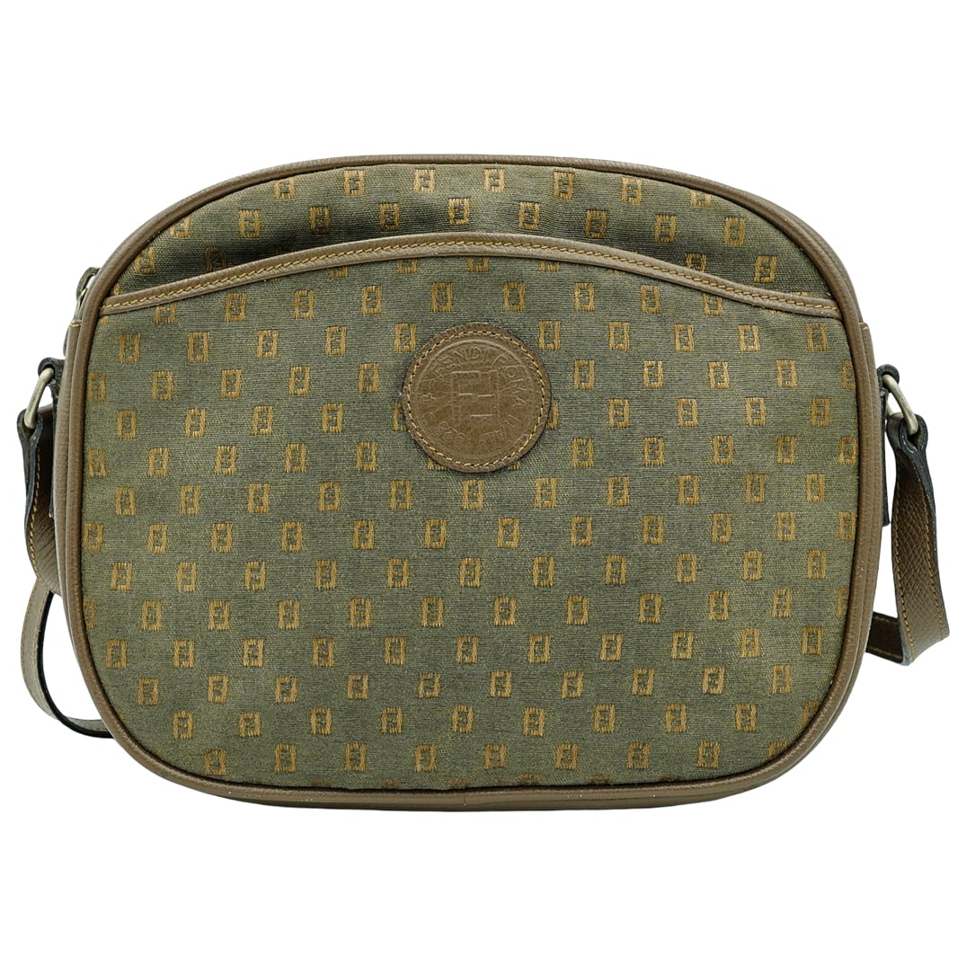 Fendi Zucchino FF Crossbody Bag (1 of 7)