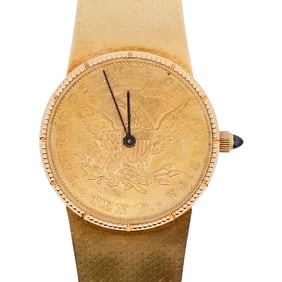 Corum 18k Gold 1894 Coin Watch