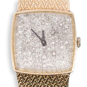 Vintage Lucien Piccard and 14k Gold Watch