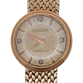 Vintage Jaeger LeCoultre 14k Gold Watch