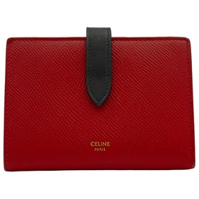 Celine Medium Bi-Fold Strap Wallet