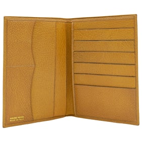 Mustard Brown Pigskin Wallet
