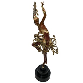 Romain (Erte) De Tirtoff "Fire Dancer" Bronze