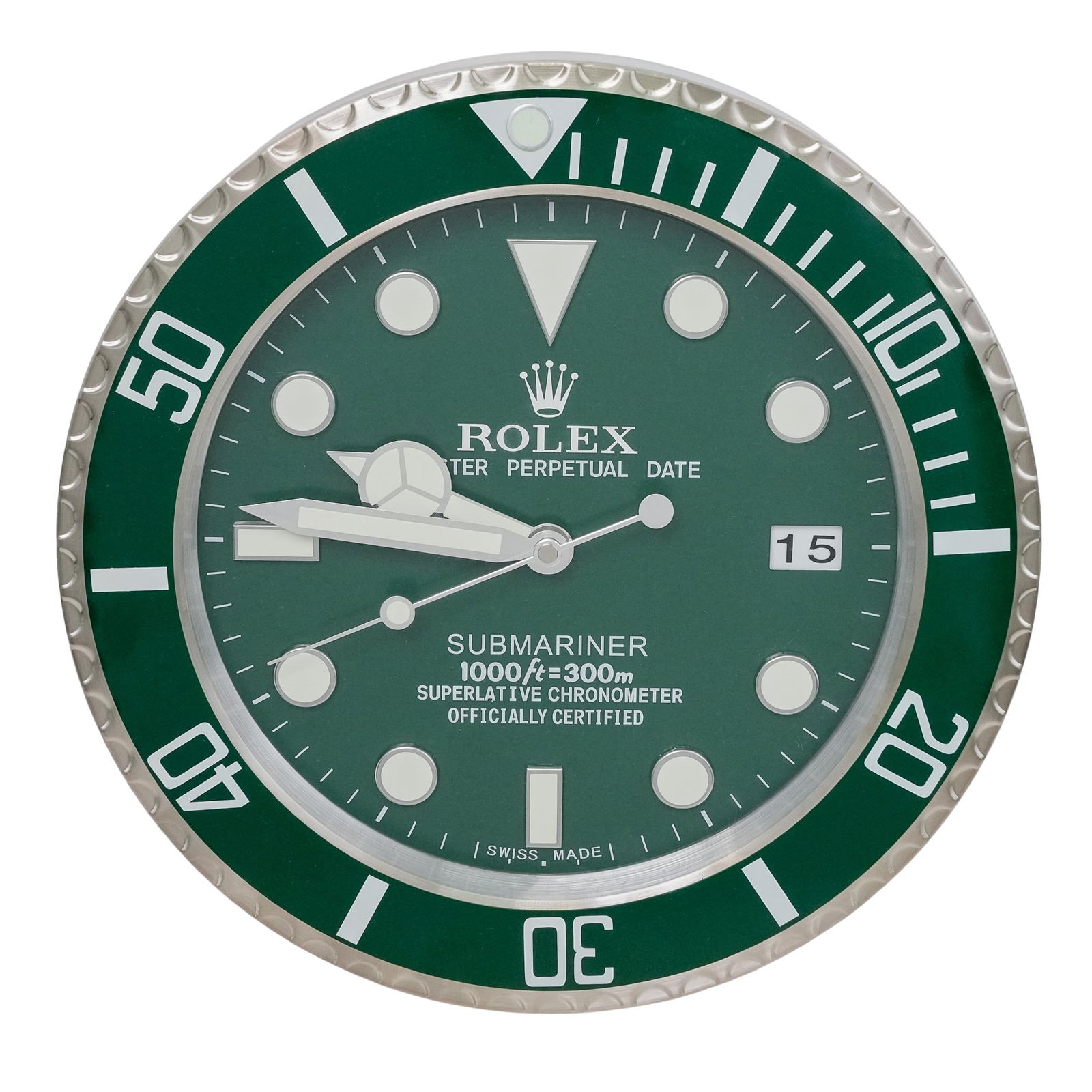 Rolex Style Submariner Wall Clock (1 of 5)