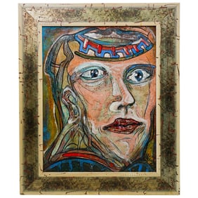 Alexander Gore "Looking Forward" Oil Painting (2010)