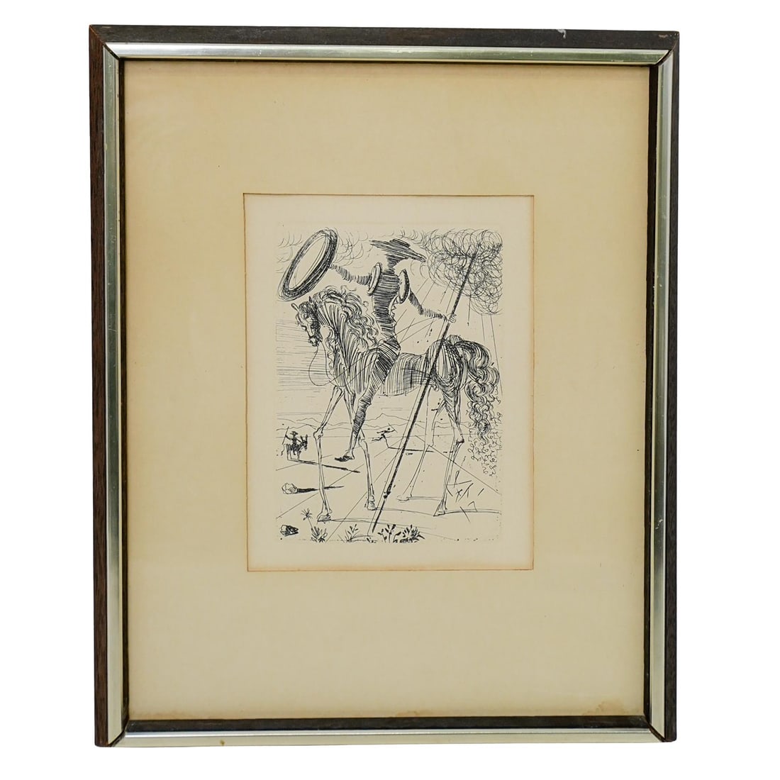 Salvador Dali (Spanish, 1904-1989) "Don Quixote" Etching (1 of 3)