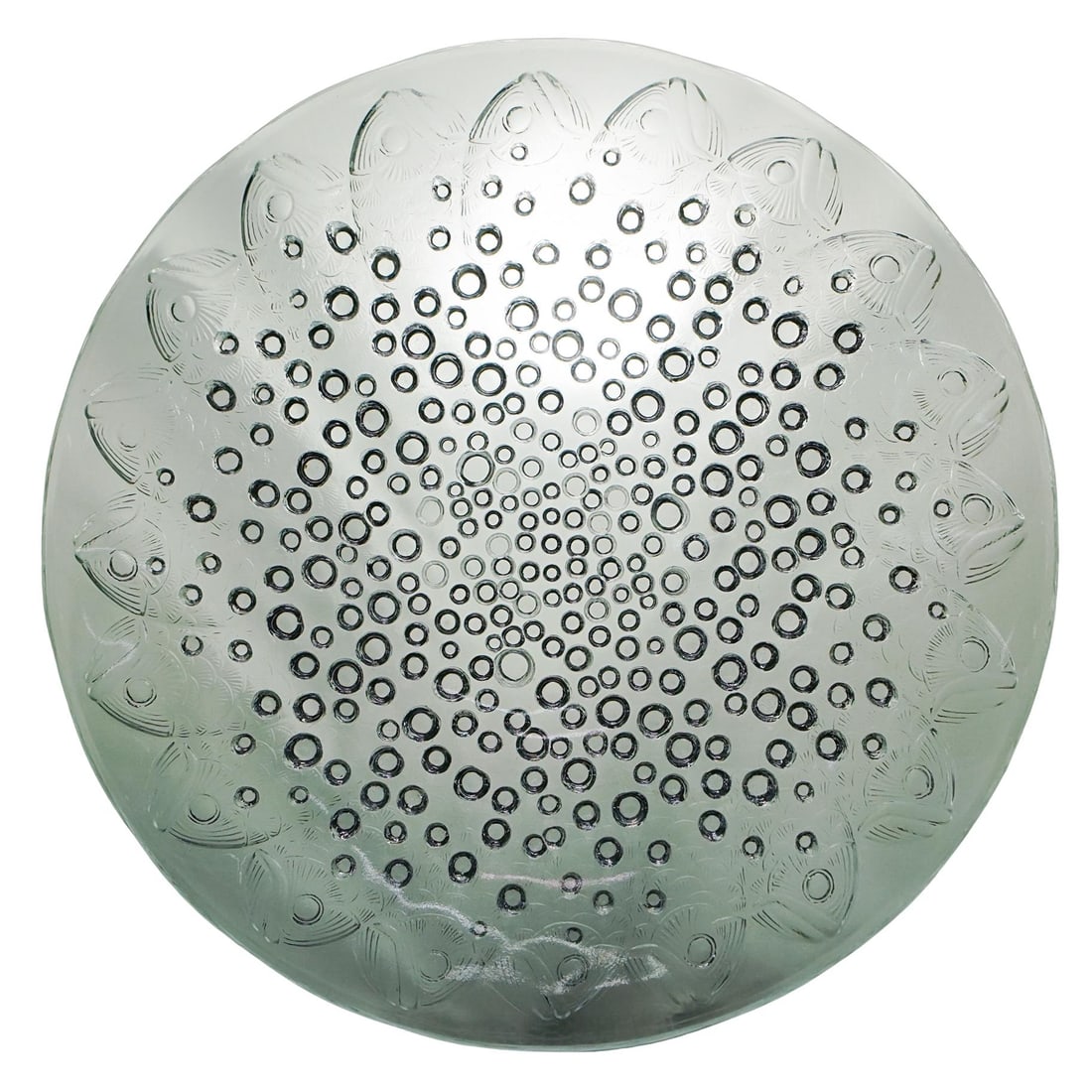 Lalique Crystal Roscoff Fish Pattern Bowl (1 of 4)