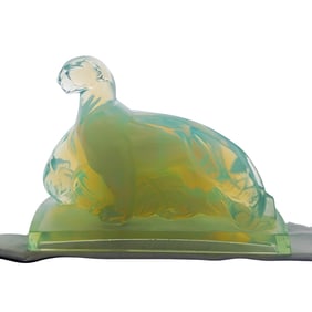 Sabino Paris Art Deco Glass Sculpture