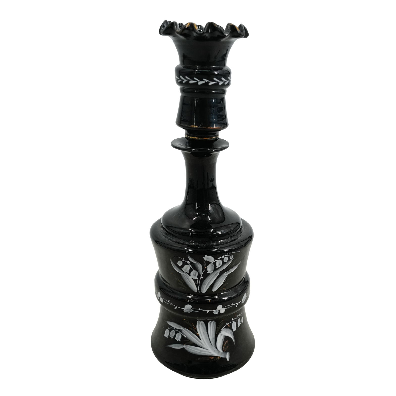 Victorian Amethyst Glass Perfume Bottle (1 of 10)