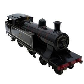 Antique Live Steam Locomotive Model