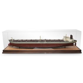 Vintage M/S Atland Shipbuilders Model