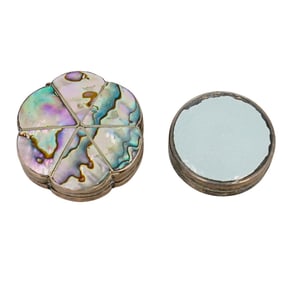 (2 Pc) Sterling Silver Small Trinket Boxes Grouping