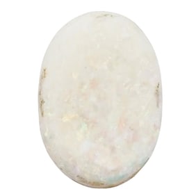 White 11.9ct Australian Opal Stone