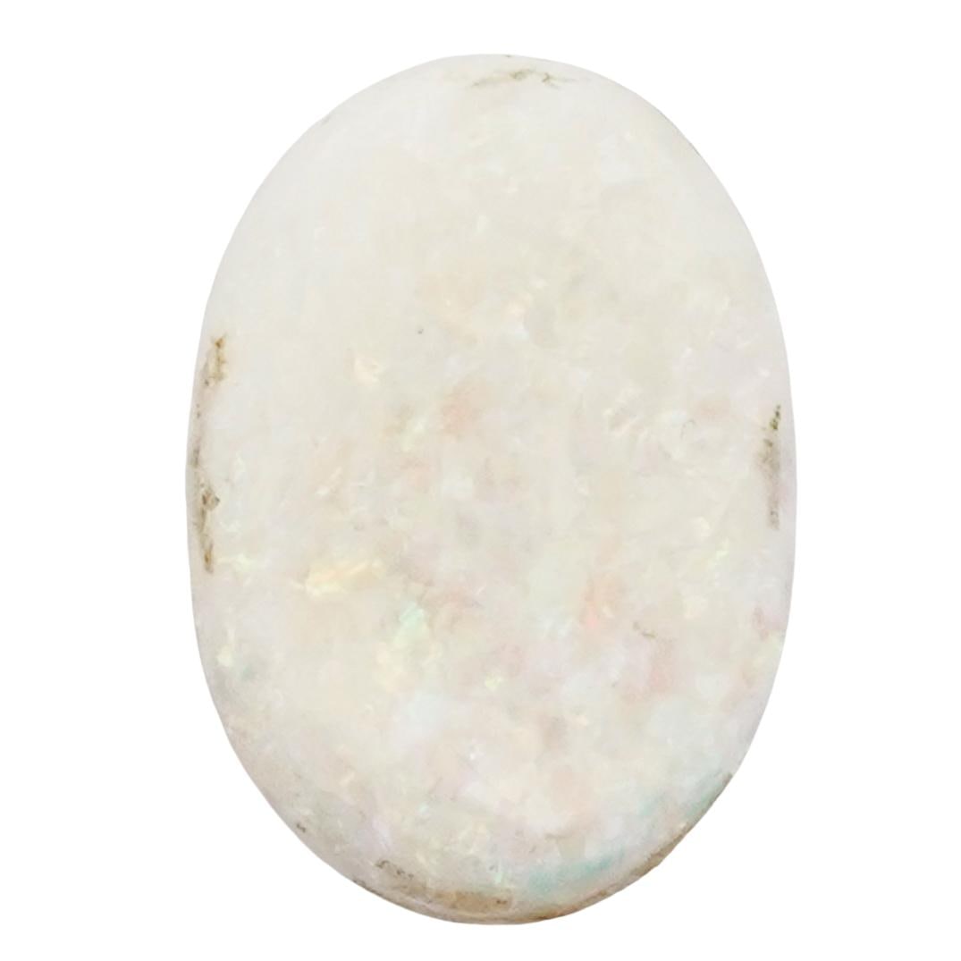 White 11.9ct Australian Opal Stone (1 of 4)