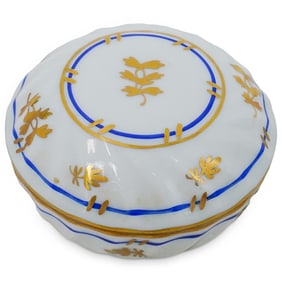 Herend Garland Porcelain Lidded Box