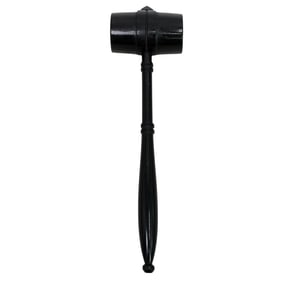Vintage Ebonized Wood Gavel