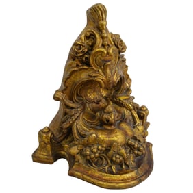 Gilt Carved Wall Bracket