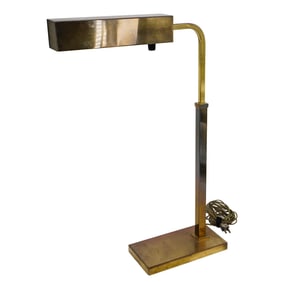 Mid-Century Brass Table Lamp